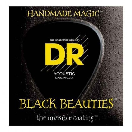 قیمت خرید فروش سیم گیتار آکوستیک 10-48 DR Black Beauties 10-48